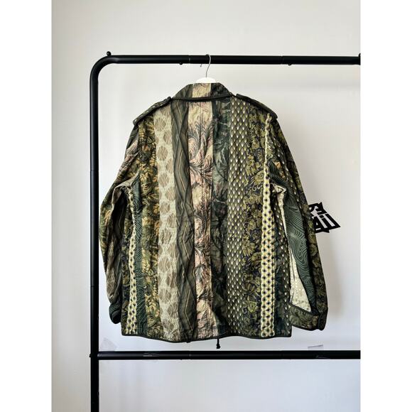 Dries Dries Van Noten Mixed Patchwork M65 Utility Jacket - Picture 2 of 7